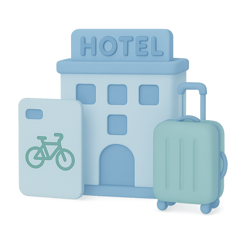 Hotels and equipment rental